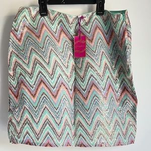 Candie’s sequinned skirt (party wear)